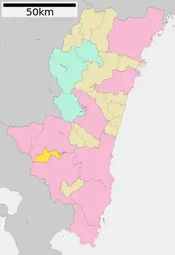 Location of Takaharu