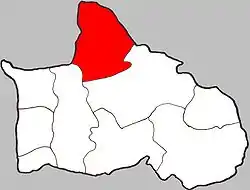 Location of Tha Tan in the district