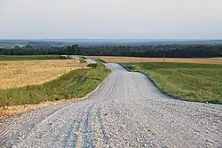 Road from Tamsa to Laguja.