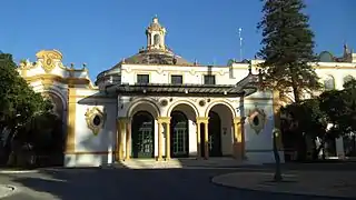 North facade of the building