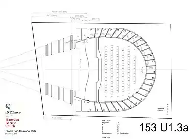 Teatro San Cassiano (1637): reimagination of the architectural plan