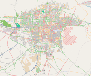 Azadegan Metro Station is located in Tehran