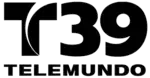 A T with a crescent cut through it next to the numeral "39" and the word "Telemundo" beneath