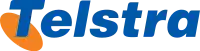 Telstra's old logo