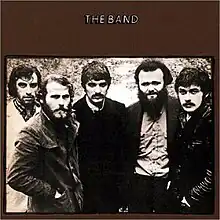 The Band: (L – R) Richard Manuel, Levon Helm, Rick Danko, Garth Hudson, Robbie Robertson