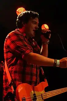 Lead singer, AJ Perdomo, in 2010