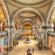 Arches in Great Hall, Metropolitan Museum of Art, Manhattan, New York City (2012)