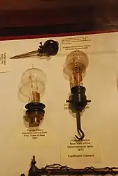 Image 28Edison electric light bulbs 1879–80 (from History of technology)