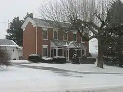 The Thompson Barnett House, a historic site in the township