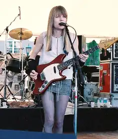 Tina Weymouth with Tom Tom Club, 1986