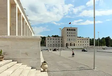 Seen from the Archeological Museum