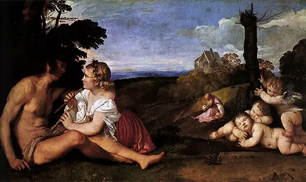 The Three Ages of Man (circa 1512-1514) by Titian