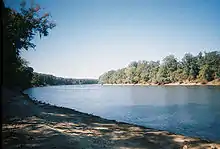 View of the Apalachicola River in Torreya State Park