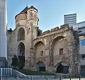 The Anneessens Tower or Angle Tower, inside view