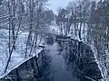 Tourujoki in wintertime