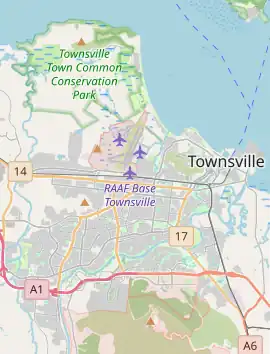 West End is located in Townsville, Australia