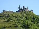 South view of the castle ruin