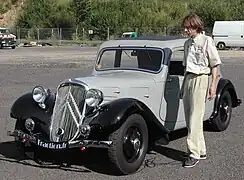 Citroën Traction Avant revolutionized auto design with its low slung unibody design bodywork.