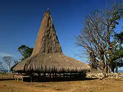 Sumba house, a traditional house, East Nusa Tenggara, Indonesia