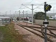 Edinburgh Airport tram stop