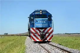 EMD locomotives are widely used for freight