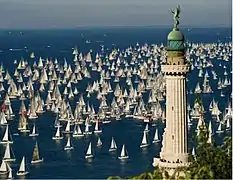 The Barcolana regatta in Trieste, Italy, was named "the greatest sailing race" by the Guinness World Record for its 2,689 boats and over 16,000 sailors on the starting line.