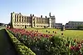 The palace as seen from the gardens