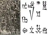 "Tura-Dagan Governor of Mari"𒌅𒊏𒀭𒁕𒃶 𒄊𒀴 𒈠𒌷𒆠Tura-Dagan Shakkanakku Mari-kion the Statue of Puzur-Ishtar, his son and successor.Ancient Orient Museum, Istanbul.