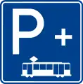 Parking for tram