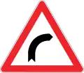 Curve to right