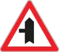 Side road to the left