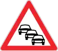 Traffic queues likely