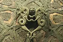 Doors of the Cizre Mosque (doorknob), beginning of the 13th century. Artuqid dynasty