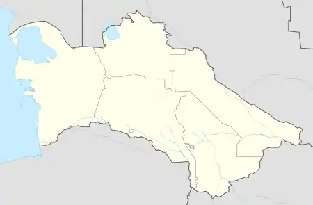 Şatlyk is located in Turkmenistan