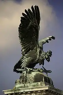 The Turul, the mythical bird of Hungary