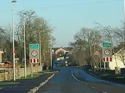 Entrance to the village