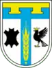 Coat of arms of Tysmenytsia Raion