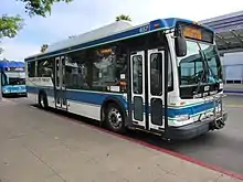 Union City Transit Orion 7 NG on route 4 at Union City BART station