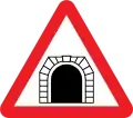 Caution, tunnel