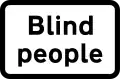 Blind people