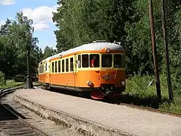 Motorcars arriving at Marielund