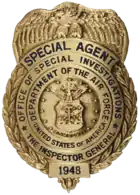 Air Force Special Agent Badge