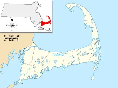 Lincoln House Club is located in Cape Cod