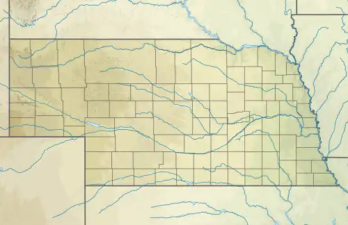 Map showing the location of Fremont Lakes State Recreation Area