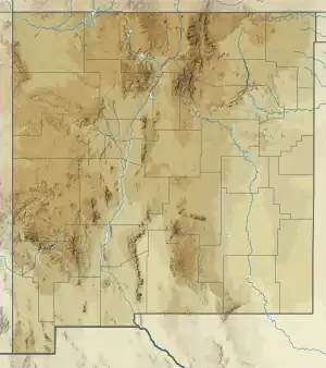 Garita Creek Formation is located in New Mexico