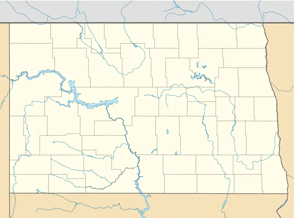 Amenia station (North Dakota) is located in North Dakota