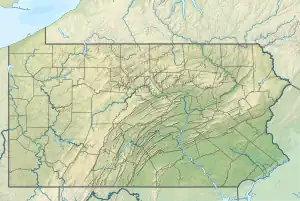 Slippery Rock Creek is located in Pennsylvania