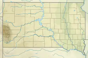 Grand River (South Dakota) is located in South Dakota