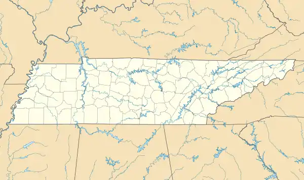 Downtown Knoxville is located in Tennessee