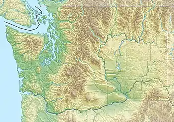 Snowgrass Mountain is located in Washington (state)